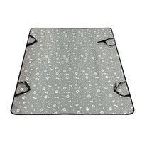 HKM-2151229 Water and Dirt Resistant Car Pet Mat for Rear Seat with Various Colors and Patterns
