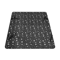 HKM-2151229 Water and Dirt Resistant Car Pet Mat for Rear Seat with Various Colors and Patterns