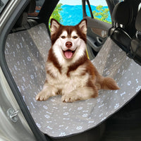 HKM-2151229 Water and Dirt Resistant Car Pet Mat for Rear Seat with Various Colors and Patterns