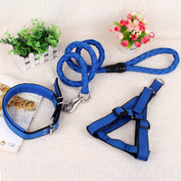 HKM-2151485 Three-Piece Adjustable Dog Chain Set - Durable PP Material, Varying Sizes (XS-XL) for Comfort and Fit