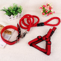 HKM-2151485 Three-Piece Adjustable Dog Chain Set - Durable PP Material, Varying Sizes (XS-XL) for Comfort and Fit