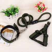 HKM-2151485 Three-Piece Adjustable Dog Chain Set - Durable PP Material, Varying Sizes (XS-XL) for Comfort and Fit