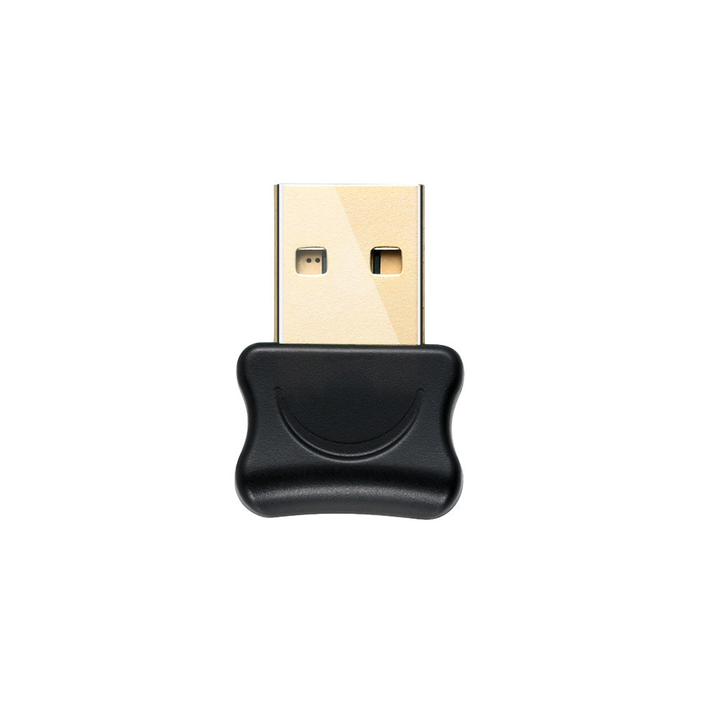 HKM-215187 USB Bluetooth Transmitter Receiver - Plug and Play, 20m Range, 80 Mbps, Black
