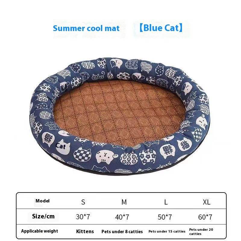 HKM-2152253 Cooling Summer Pet Mat - Versatile Options for Young Pets and Small to Medium Dogs and Cats