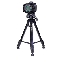 HKM-215251 Yunteng 668 SLR Tripod Camera Stand - 3D Damping Pan Tilt, 150cm Max Height, Lightweight Magnesium Alloy