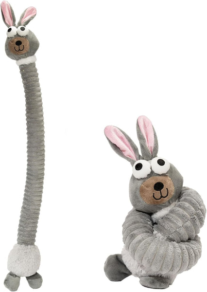 HKM-2153661 Plush Squeaky Crinkle Dog Toys for Puppies and Medium Dogs - Chew and Teething Playtime Activity