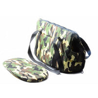 HKM-2154429 Portable Camouflage Pet Canvas Bag for Cats and Dogs - Universal Tote in Small and Large Sizes