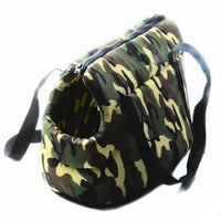HKM-2154429 Portable Camouflage Pet Canvas Bag for Cats and Dogs - Universal Tote in Small and Large Sizes