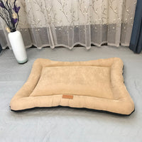 HKM-2156221 Removable and Washable Pet Nest Pad for Dogs in Khaki Brown, Moonlight Gray, and Retro Blue