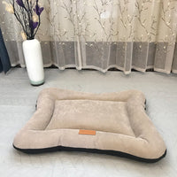 HKM-2156221 Removable and Washable Pet Nest Pad for Dogs in Khaki Brown, Moonlight Gray, and Retro Blue