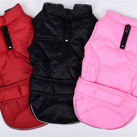 HKM-2156605 Waterproof Reflective Outdoor Dog Clothes in Polyester with Adjustable Sizes