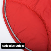 HKM-2156605 Waterproof Reflective Outdoor Dog Clothes in Polyester with Adjustable Sizes