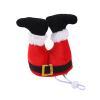 HKM-2156989 Christmas Costume Hat for Dogs and Cats - Cute Fleece Headband for Pet Holiday Parties