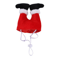 HKM-2156989 Christmas Costume Hat for Dogs and Cats - Cute Fleece Headband for Pet Holiday Parties