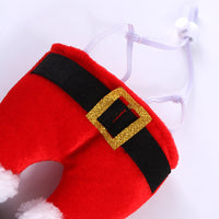 HKM-2156989 Christmas Costume Hat for Dogs and Cats - Cute Fleece Headband for Pet Holiday Parties
