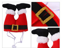 HKM-2156989 Christmas Costume Hat for Dogs and Cats - Cute Fleece Headband for Pet Holiday Parties