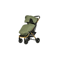 HKM-215699 Adjustable Baby Stroller with Mechanical Backrest, Foot Cover, Mother's Bag and Cup Holder