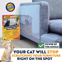 HKM-2158141 Transparent Single-Sided Anti-Scratching Tape for Cat Furniture Protection