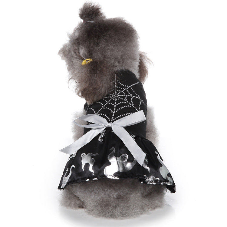 HKM-2158525 Christmas-Themed Dog Clothing in Various Styles and Sizes: Skirts, Dresses, and Costumes