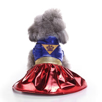 HKM-2158525 Christmas-Themed Dog Clothing in Various Styles and Sizes: Skirts, Dresses, and Costumes