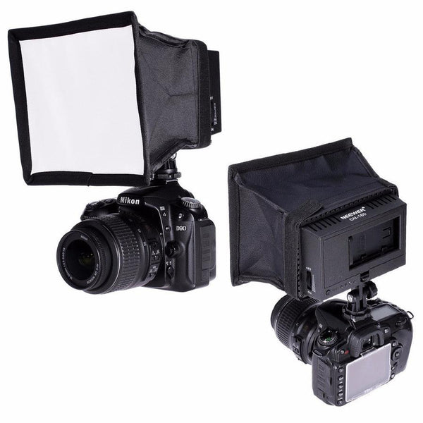 HKM-215891 Universal Foldable Mini Softbox Diffuser for CN-160, CN-126, and CN-216 LED Lights