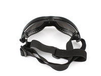 HKM-2159549 Waterproof UV Protecting Dog Goggles for Large Dogs - Black PVC Frame and PC Lens