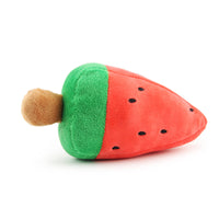 HKM-2160573 Bite-Resistant Plush Toy Ball for Dogs in Red Watermelon Popsicle Design - 14.5cm