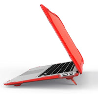 HKM-216211 Cooling Design Foldable Stand Hardshell Case for MacBook Pro 13 with Touch Bar, Models A1706, A1708, A1989, A2159