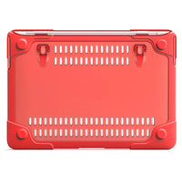 HKM-216211 Cooling Design Foldable Stand Hardshell Case for MacBook Pro 13 with Touch Bar, Models A1706, A1708, A1989, A2159