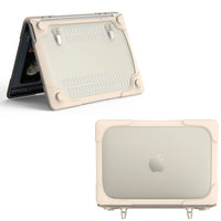 HKM-216211 Cooling Design Foldable Stand Hardshell Case for MacBook Pro 13 with Touch Bar, Models A1706, A1708, A1989, A2159