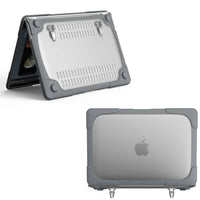 HKM-216211 Cooling Design Foldable Stand Hardshell Case for MacBook Pro 13 with Touch Bar, Models A1706, A1708, A1989, A2159