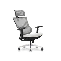 HKM-216275 Ergonomic Office Chair with Soft PU Armrests and Mesh Back for Comfortable Desk Use