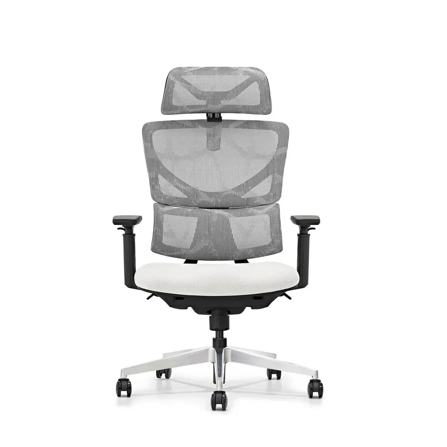 HKM-216275 Ergonomic Office Chair with Soft PU Armrests and Mesh Back for Comfortable Desk Use