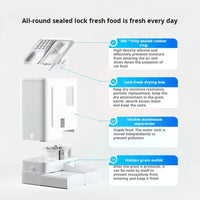 HKM-216275 Smart Automatic Pet Feeder and Water Fountain with App Control and Camera
