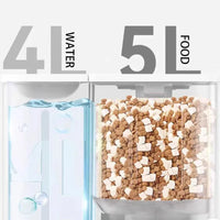 HKM-216275 Smart Automatic Pet Feeder and Water Fountain with App Control and Camera