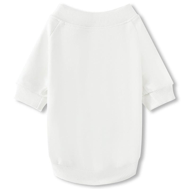 HKM-2163005 Cozy Cotton Pullover Sweater for Pets in Various Colors and Sizes