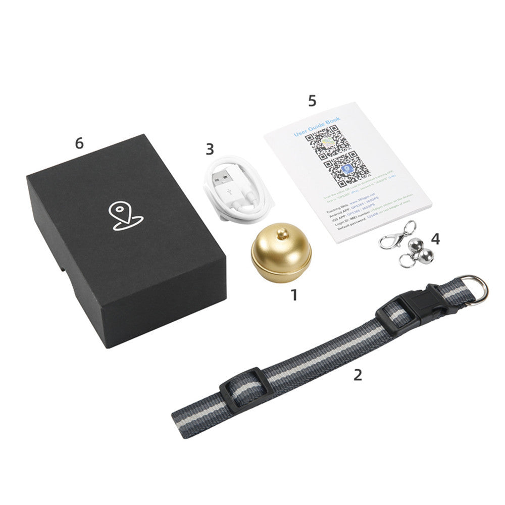 HKM-2163389 G15P GPS Pet Locator with Smartphone App and Vibration Alarm