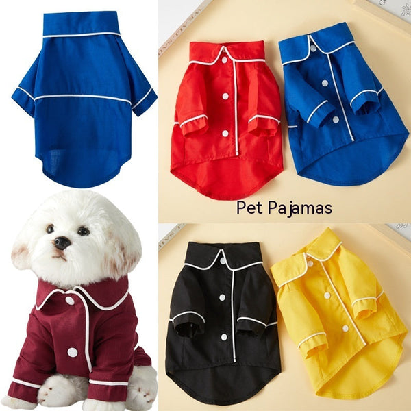 HKM-2164541 Cozy Pet Pajamas for Small Dogs and Cats in Multiple Colors and Sizes