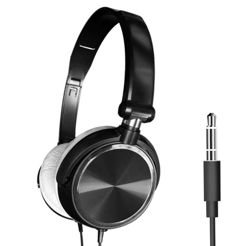 HKM-216531 Bass-Enhanced Wired Headphones with 1.2m Cable and In-Line Microphone