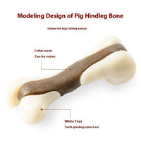 HKM-2166333 Pet Bone Grinding Rod for Entertaining and Chewing, Cowhide Nylon, Small and Large Sizes