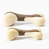 HKM-2166333 Pet Bone Grinding Rod for Entertaining and Chewing, Cowhide Nylon, Small and Large Sizes