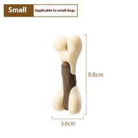 HKM-2166333 Pet Bone Grinding Rod for Entertaining and Chewing, Cowhide Nylon, Small and Large Sizes