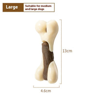 HKM-2166333 Pet Bone Grinding Rod for Entertaining and Chewing, Cowhide Nylon, Small and Large Sizes