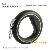 HKM-2167485 Automatic Retractable Dog Leash with Colorful LED Light and Durable Acrylic Design 3M Length