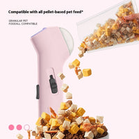 HKM-2168509 Freeze-Dried Grain Launcher Toy for Cats - Pink Purple and Yellow Options