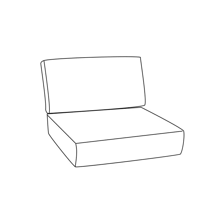 HKM-217171 Custom Waterproof Outdoor Sofa Seat Cushion Covers in Various Sizes and Colours