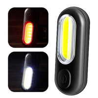HKM-217171 USB Rechargeable Bicycle Night Riding Flashing Lights