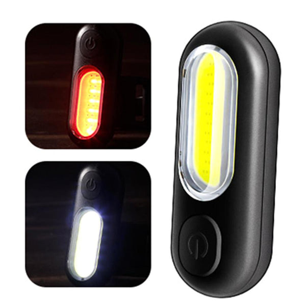 HKM-217171 USB Rechargeable Bicycle Night Riding Flashing Lights