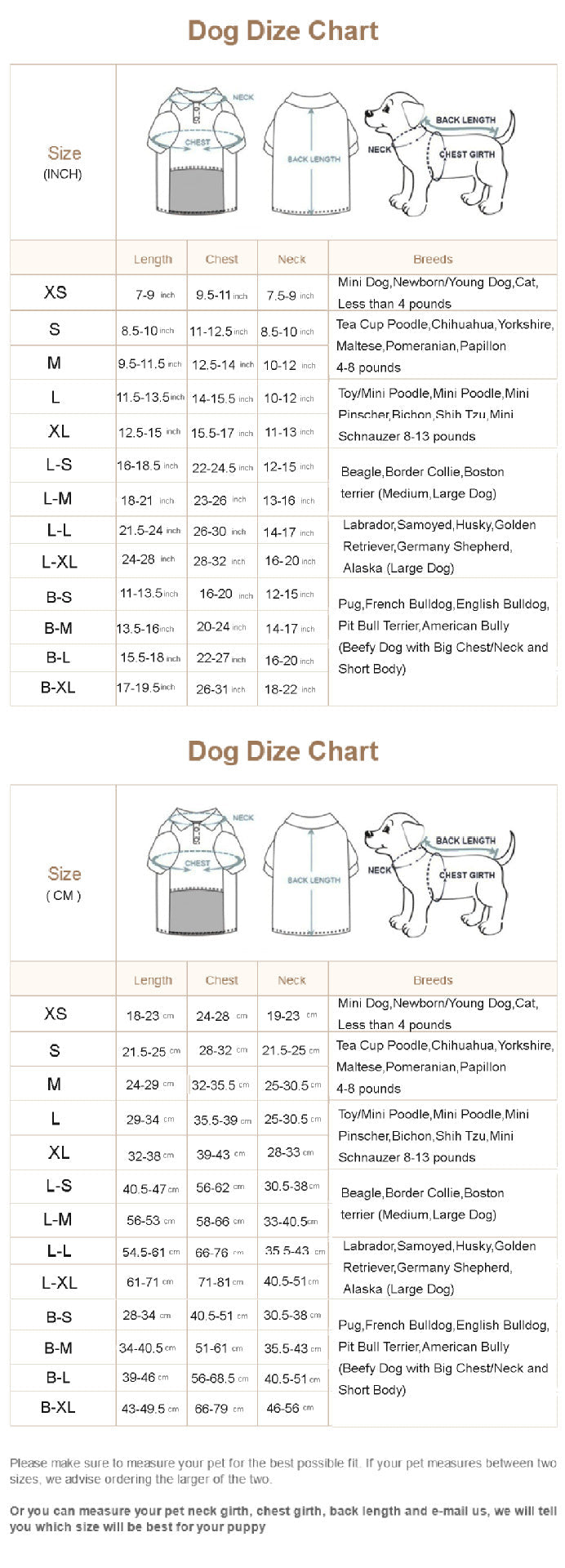 HKM-2171837 Big Dog Dress with Bow Tie - Stylish Cotton Puppy Suit in Black, Gray, Sky Blue, and Red Brown Sizes XS to XL