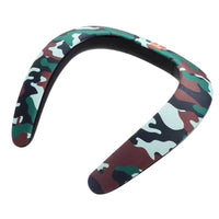 HKM-217299 Bluetooth U-Shaped Hanging Neck Speaker for Sports Running - Waterproof & Wireless Audio with 5-8 Hours Playtime
